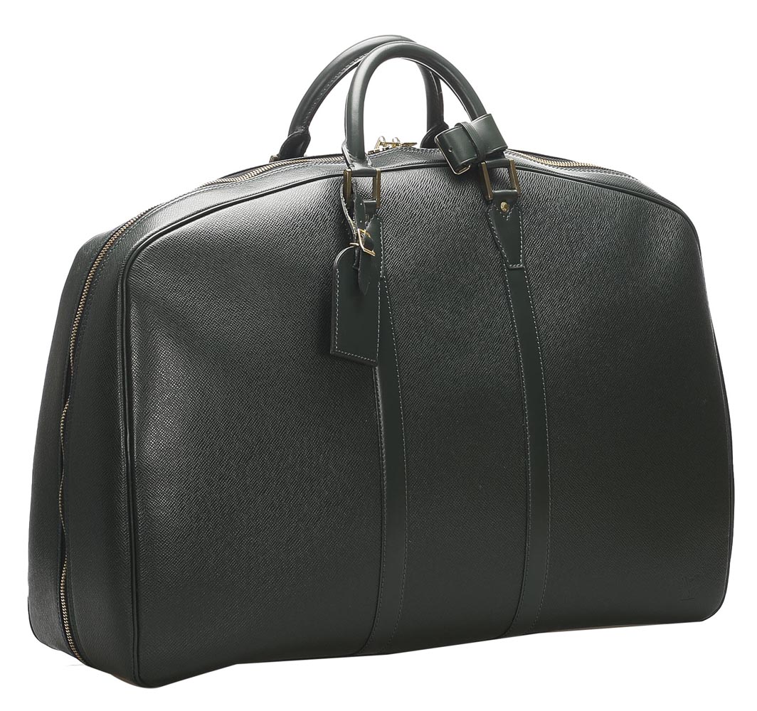 

Louis Vuitton Black Taiga Leather Kendall PM Bag