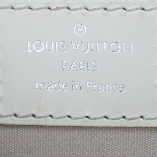 Louis Vuitton Lockit Epi Ivory Grey Epi Leather ref.952574 - Joli