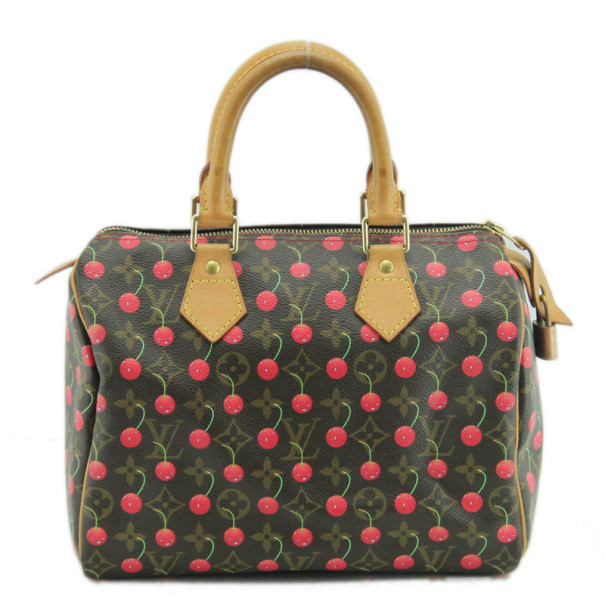 مملوكة مسبقًا Louis Vuitton Cerises Speedy 25 Bag