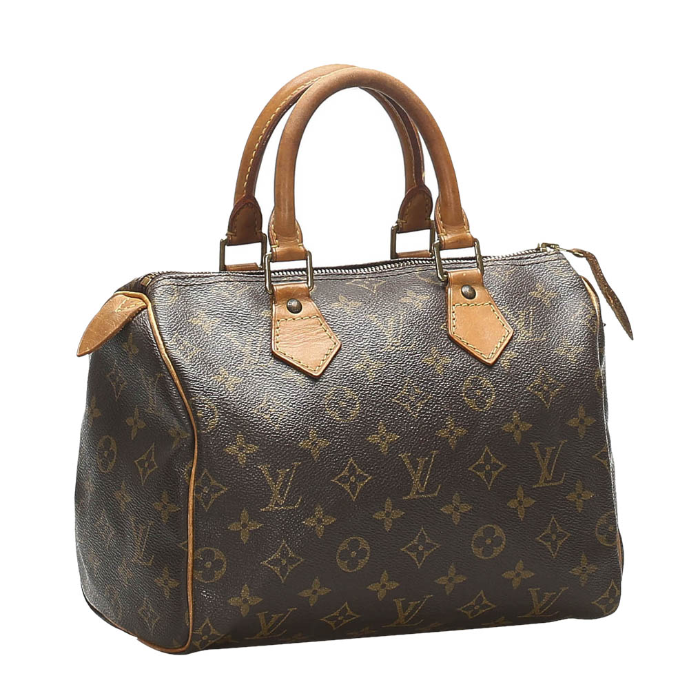 

Louis Vuitton Brown Monogram Canvas Speedy 25 Bag