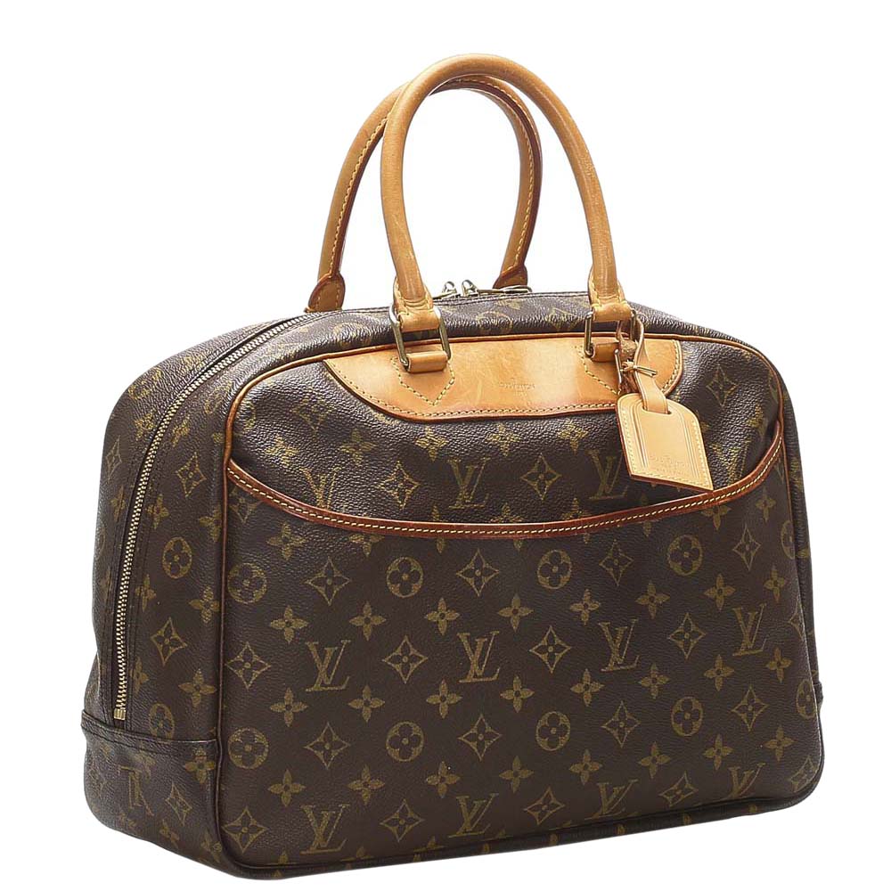 

Louis Vuitton Brown Monogram Canvas Deauville Bag