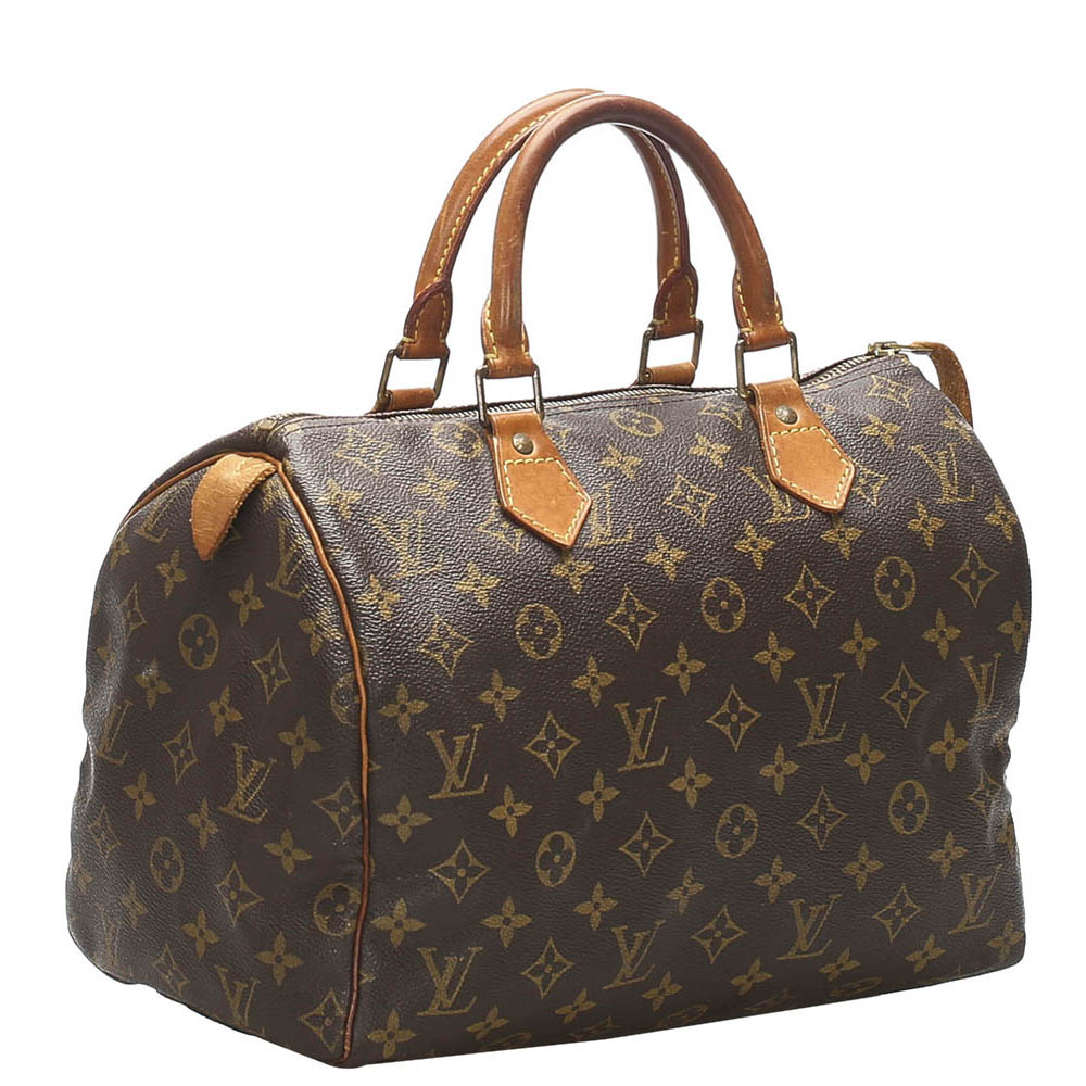 

Louis Vuitton Brown Monogram Canvas Speedy 30 Bag