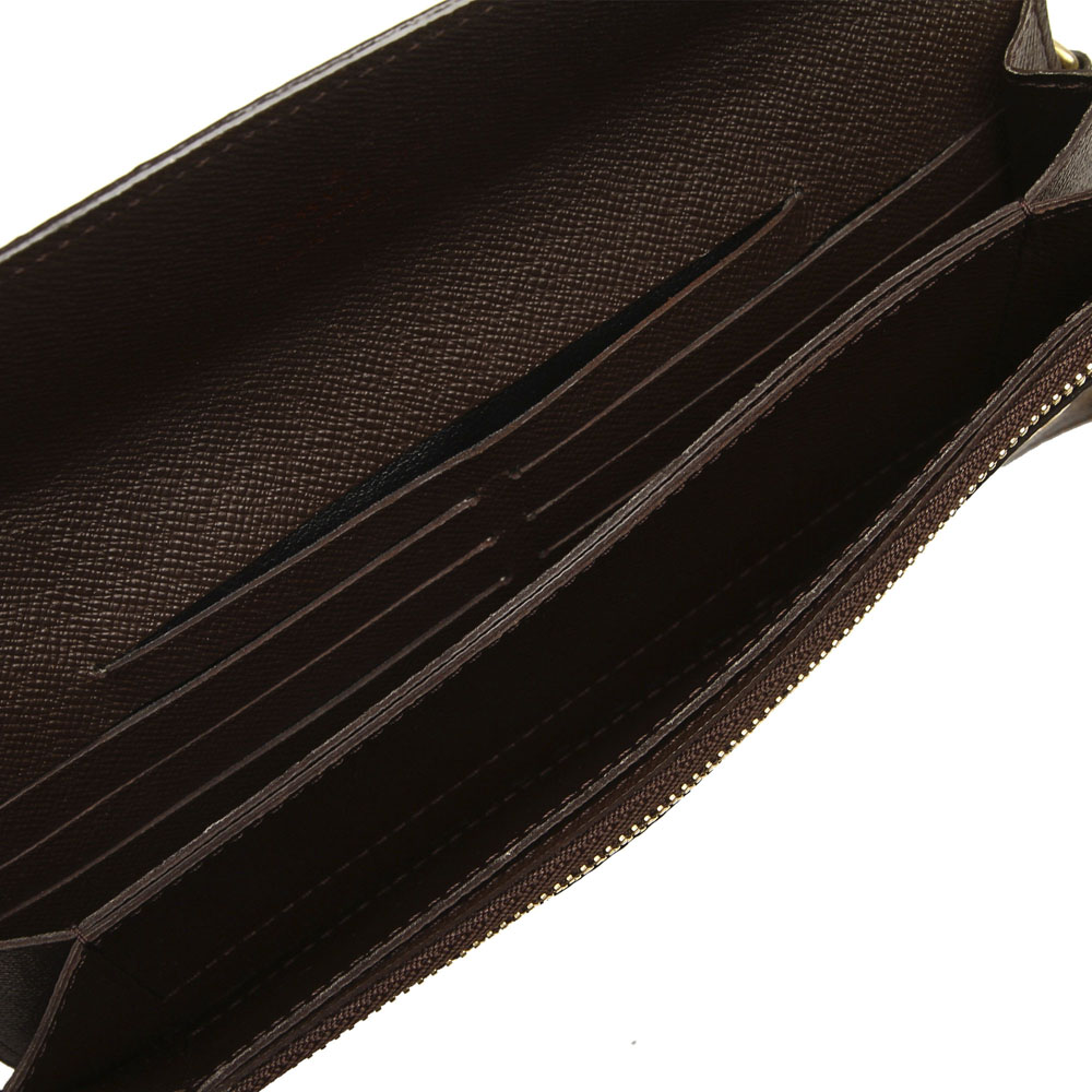 

Louis Vuitton Brown Damier Ebene Canvas Accordion Wallet