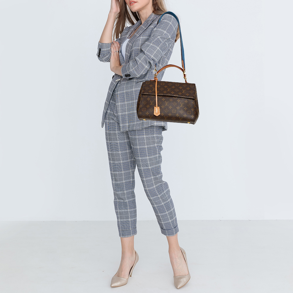 

Louis Vuitton Monogram Canvas Cluny MM Bag, Brown