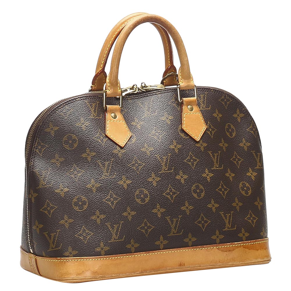 

Louis Vuitton Brown Monogram Canvas Alma PM Bag