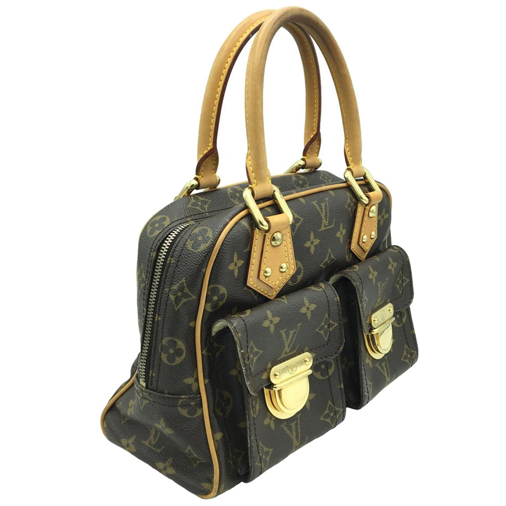 

Louis Vuitton Brown Monogram Canvas Manhattan PM Bag