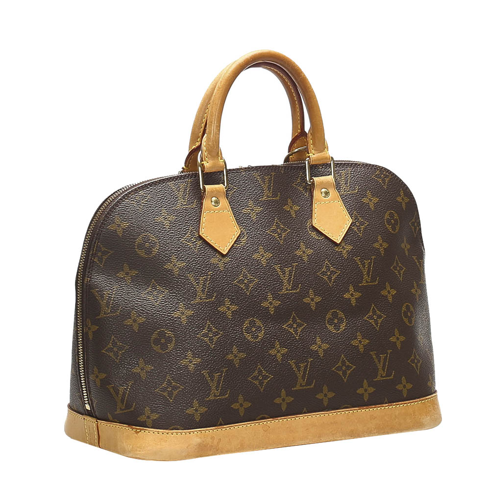 

Louis Vuitton Brown Monogram Canvas Alma PM Bag