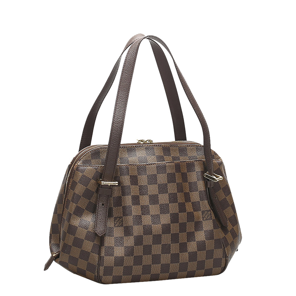 

Louis Vuitton Brown Damier Ebene Canvas Belem MM Bag