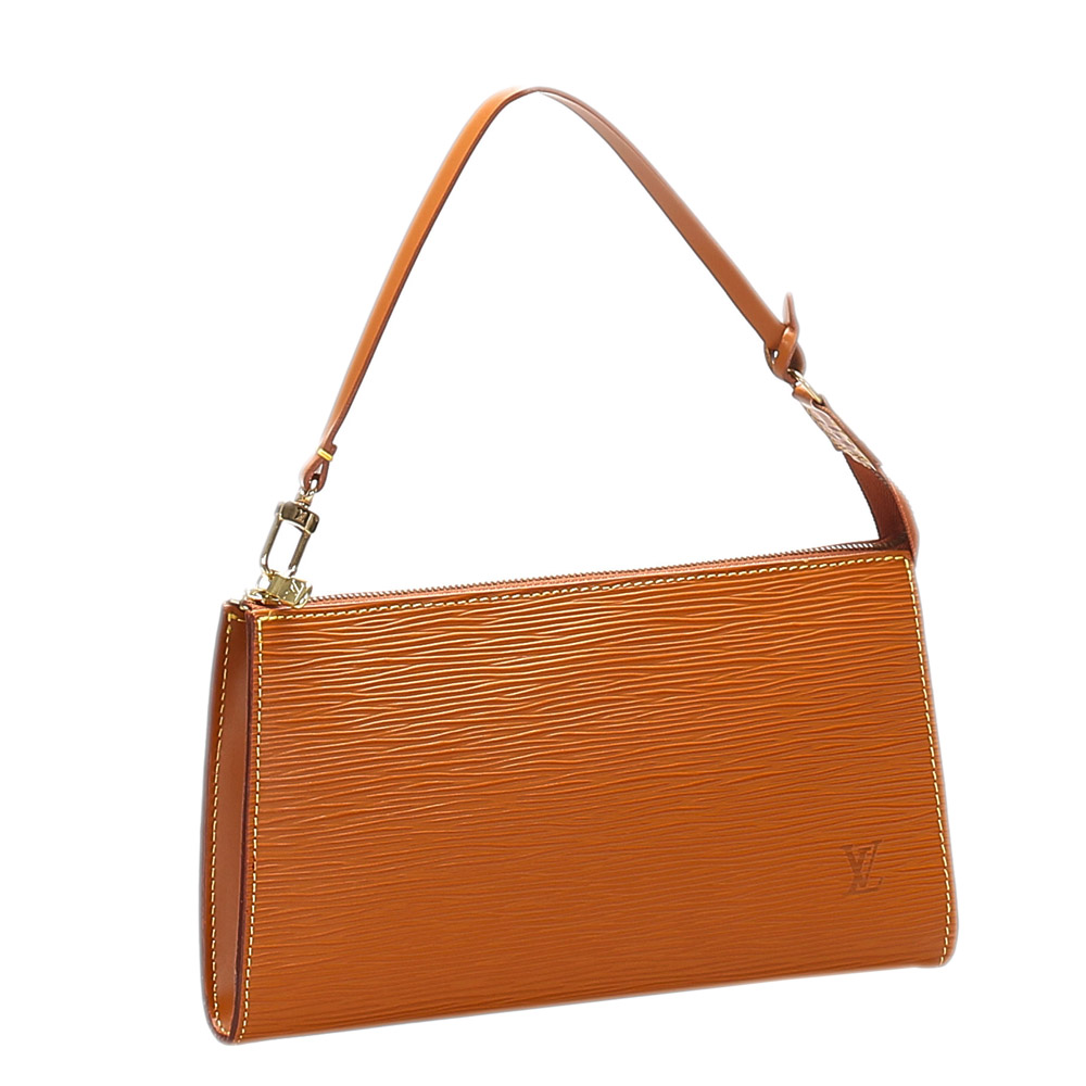 

Louis Vuitton Brown Epi Leather Pochette Accessoires Bag