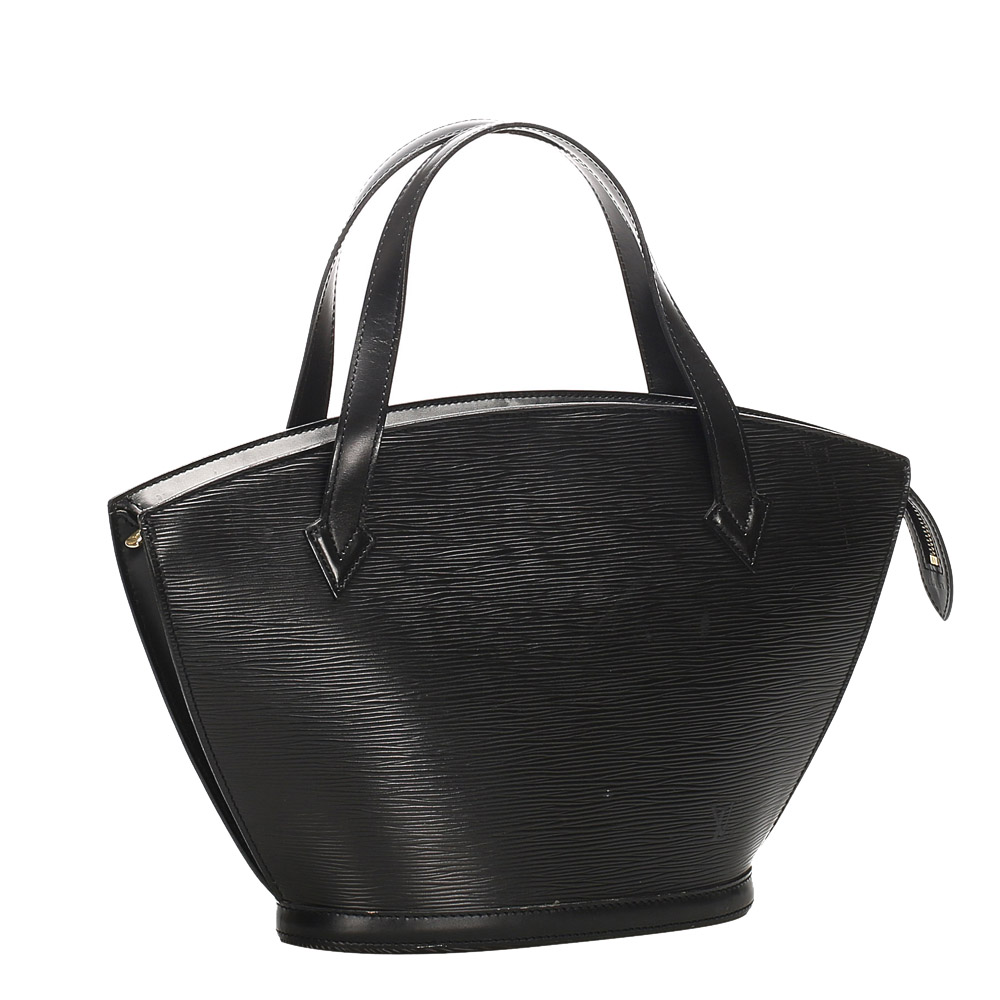 

Louis Vuitton Black Epi Leather Saint Jacques Short Strap PM Bag