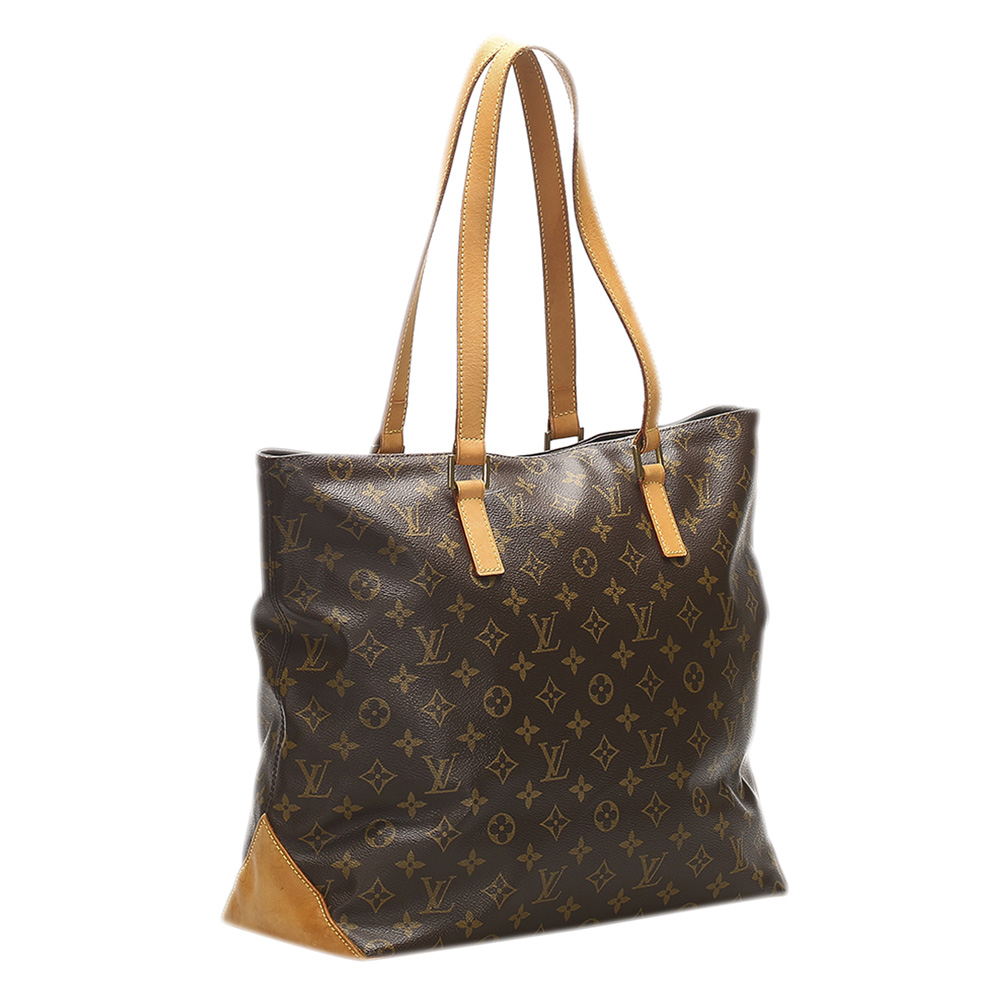 

Louis Vuitton Brown Monogram Canvas Cabas Mezzo Bag