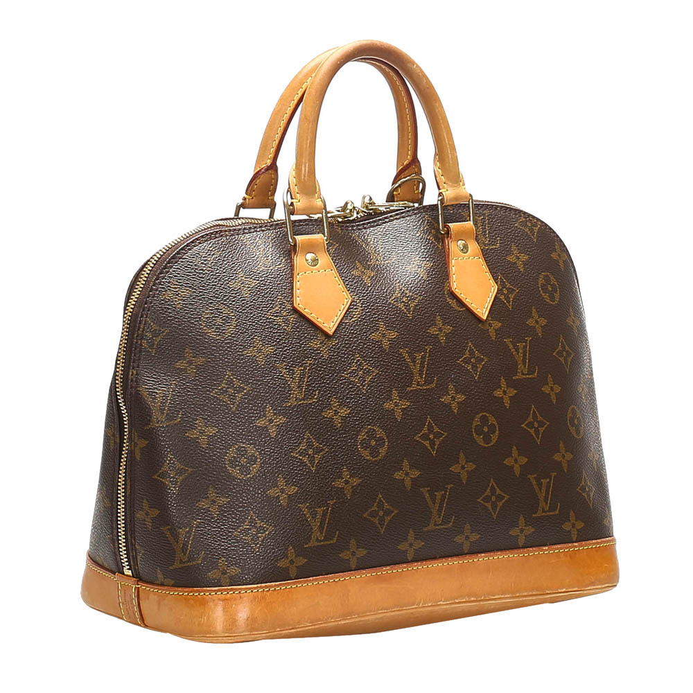 

Louis Vuitton Brown Monogram Canvas Alma PM Bag