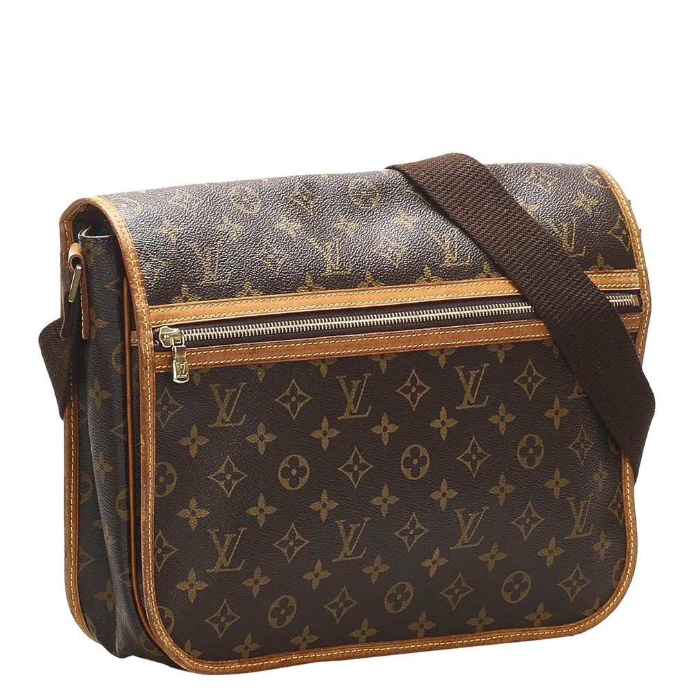 

Louis Vuitton Monogram Canvas Bosphore GM Bag, Brown