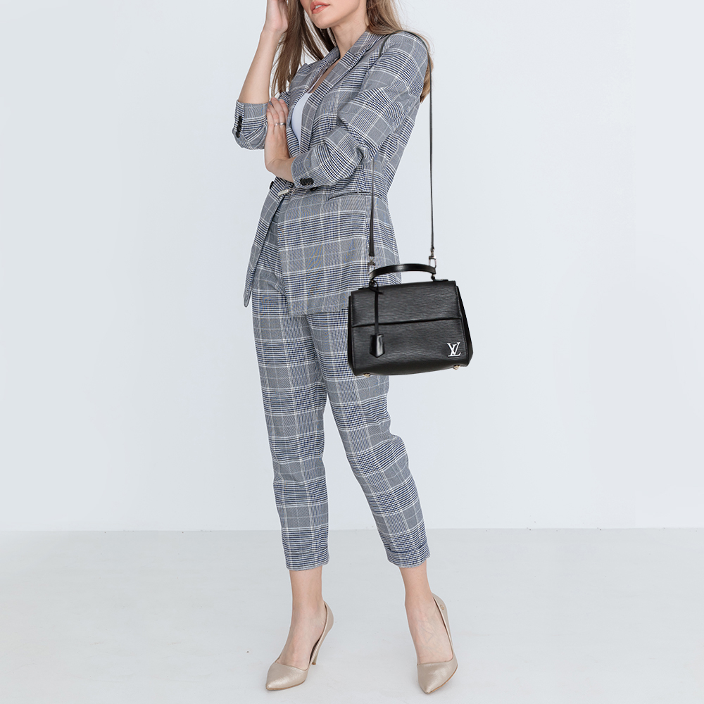 

Louis Vuitton Black Epi Leather Cluny BB Shoulder Bag