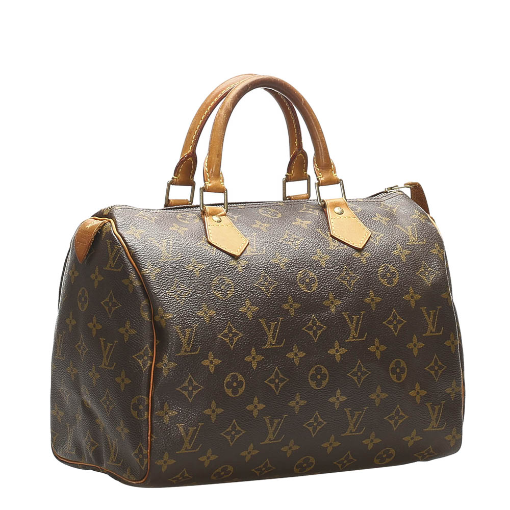 

Louis Vuitton Brown Monogram Canvas Speedy 30 Bag