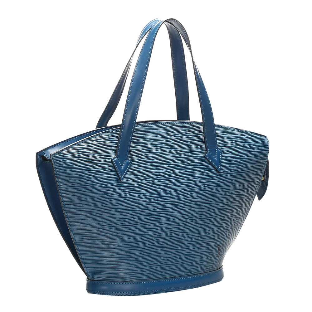 

Louis Vuitton Blue Epi Leather Saint Jacques Short Strap PM Bag