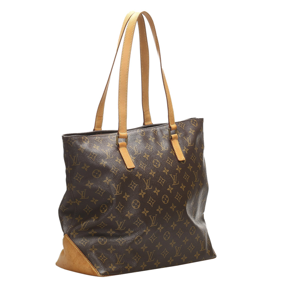 

Louis Vuitton Brown Monogram Canvas Cabas Mezzo Bag