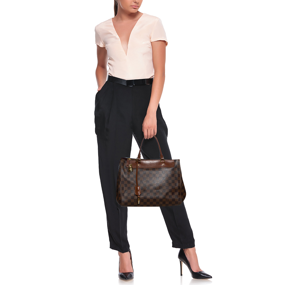 

Louis Vuitton Damier Ebene Greenwich Bag, Brown