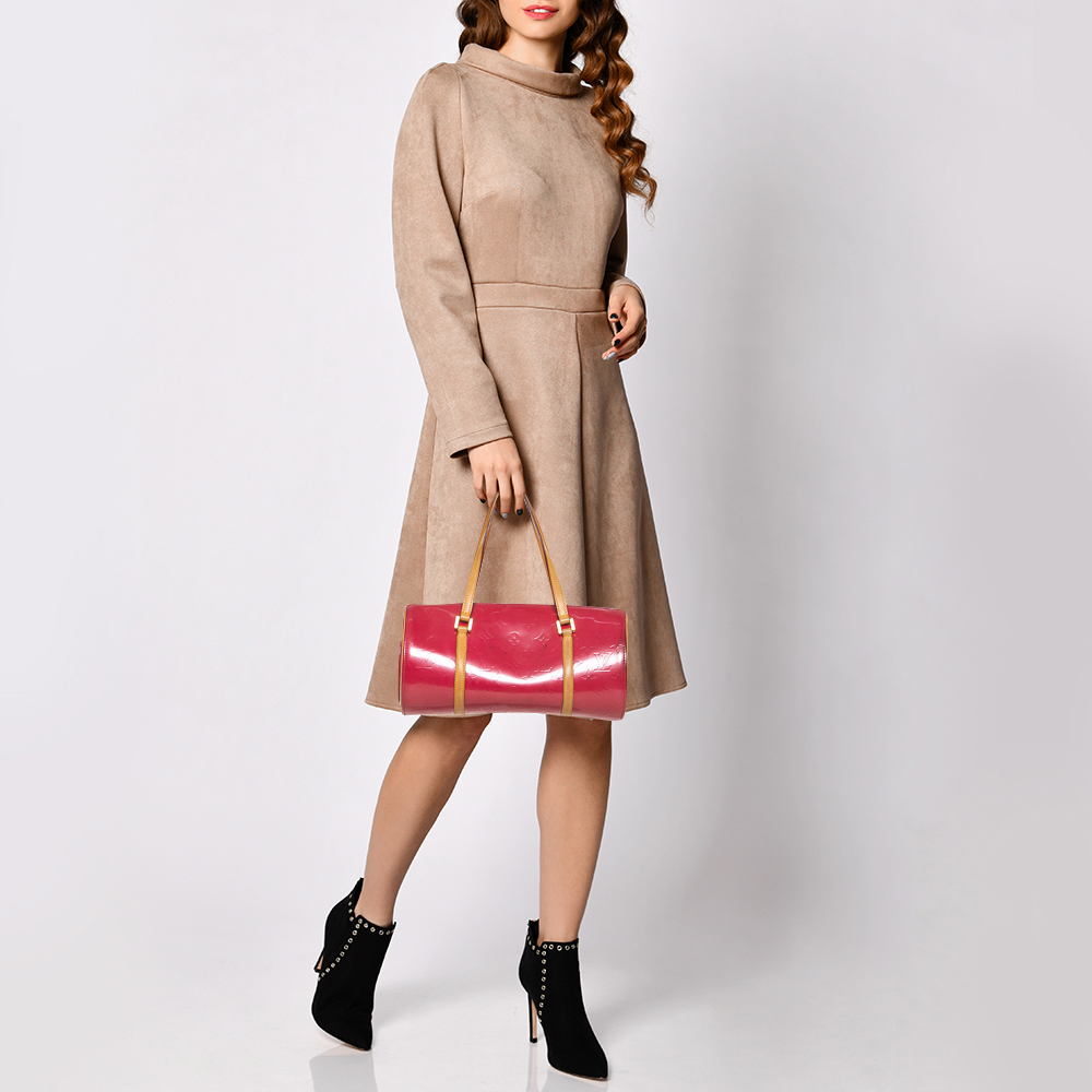 

Louis Vuitton Pink Monogram Vernis Papillon 30 Bag