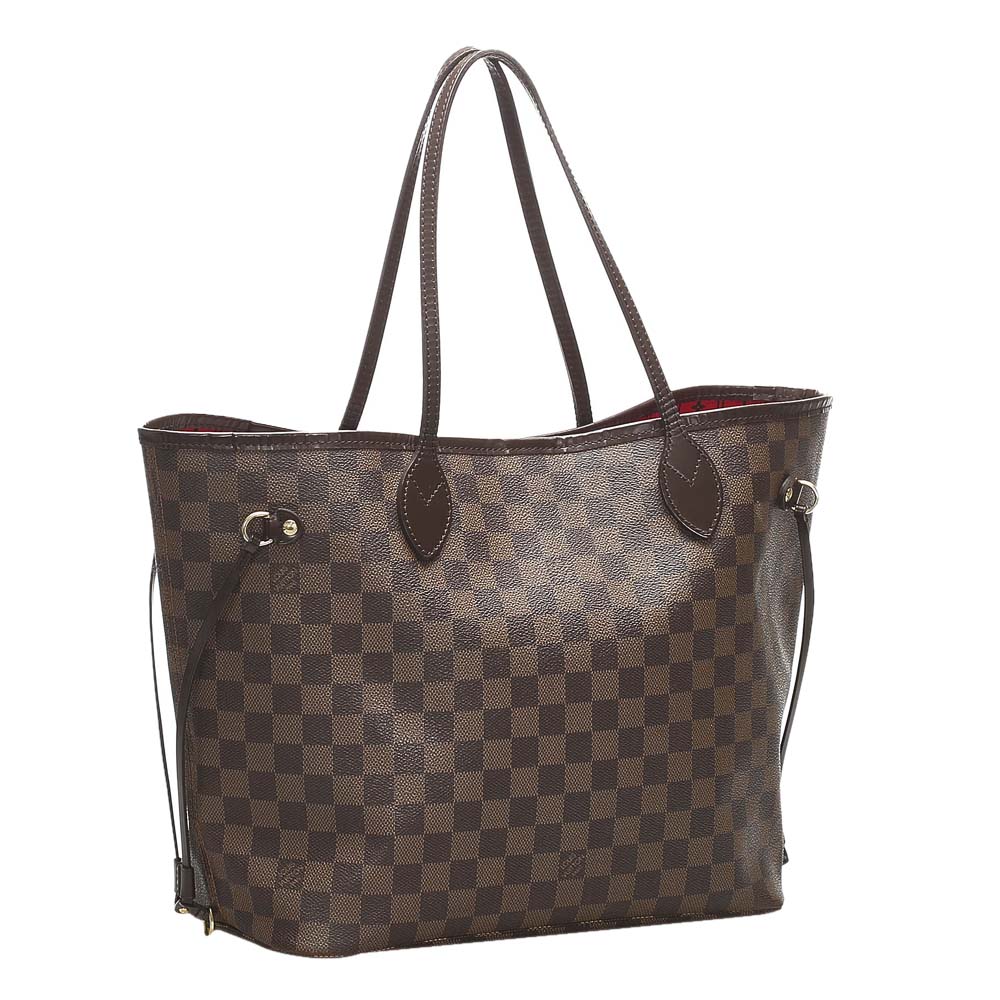 

Louis Vuitton Brown Damier Ebene Canvas Neverfull MM Bag
