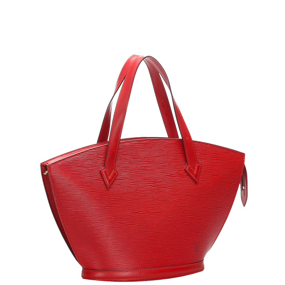 

Louis Vuitton Red Epi Leather Saint Jacques Short Strap PM Bag
