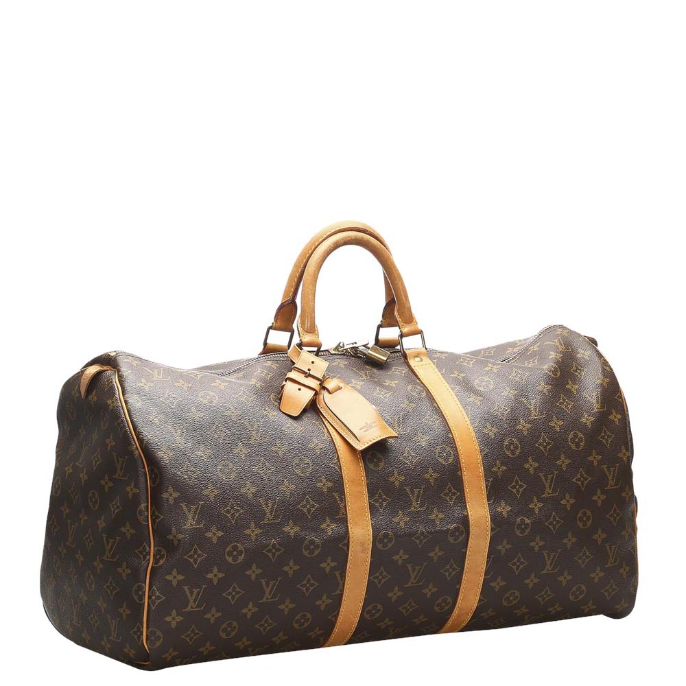 

Louis Vuitton Brown Monogram Canvas Keepall 55 Bag