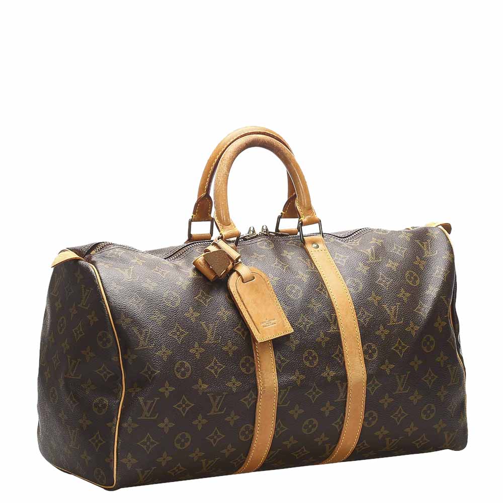 

Louis Vuitton Brown Monogram Canvas Keepall 45 Bag