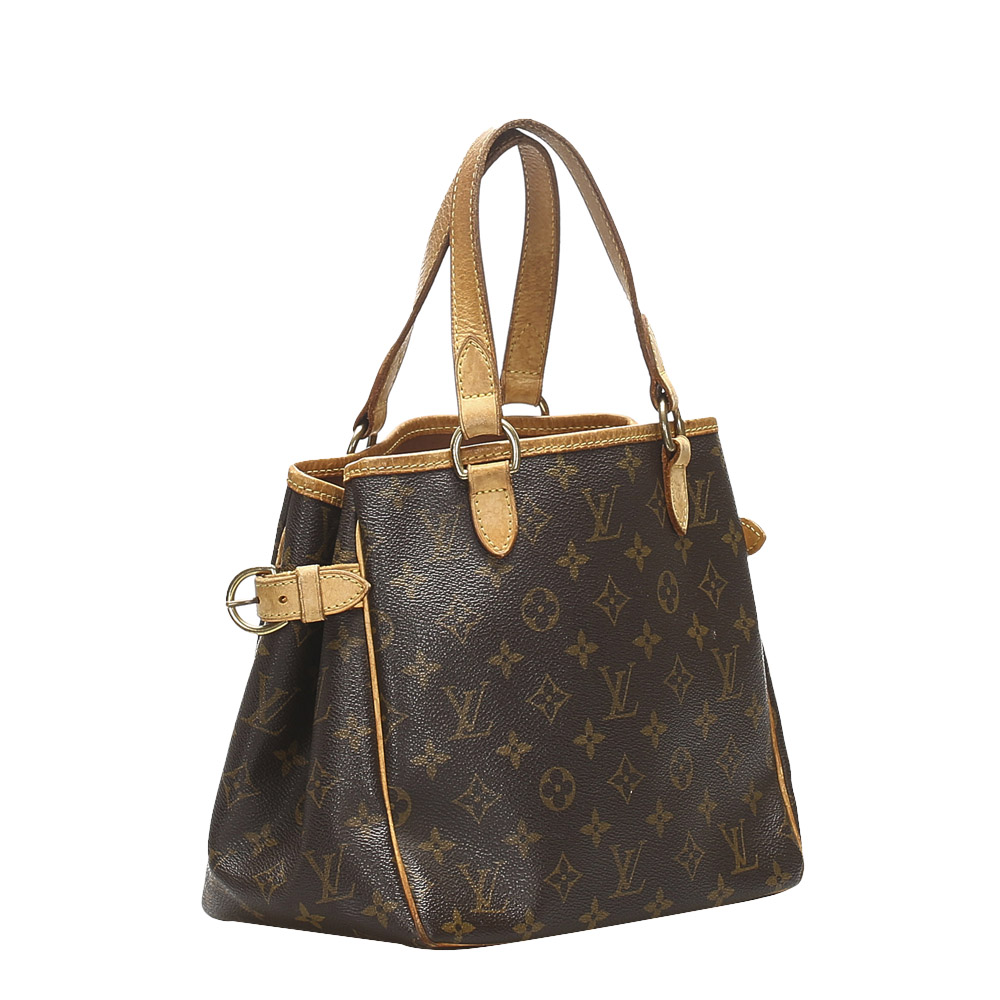 

Louis Vuitton Brown Monogram Canvas Batignolles Vertical Bag