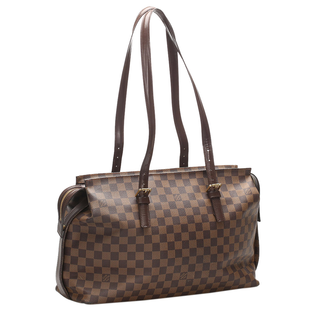 

Louis Vuitton Brown Damier Ebene Canvas Chelsea Bag