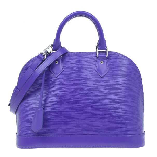 Louis Vuitton Purple Epi Leather Alma PM