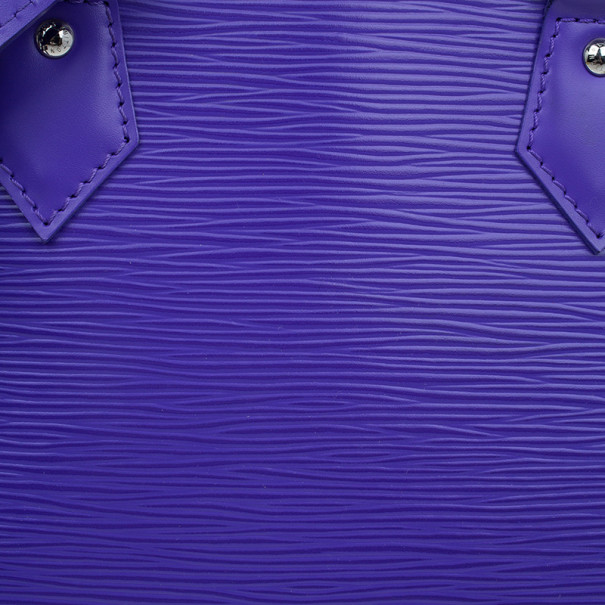 Blue Louis Vuitton Epi Alma PM Handbag – Designer Revival