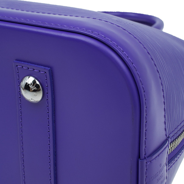 Er flare Polering Louis Vuitton Purple Epi Leather Alma PM Louis Vuitton | TLC