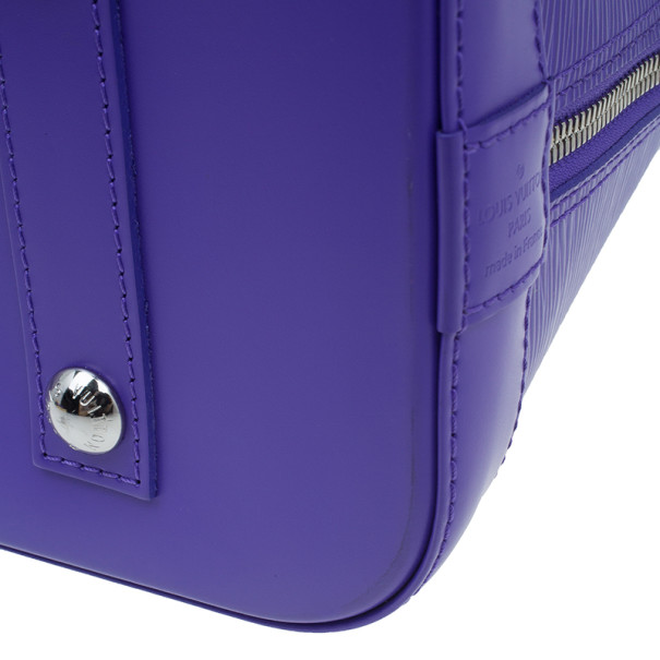 LOUIS VUITTON, Alma in purple épi leather For Sale at 1stDibs