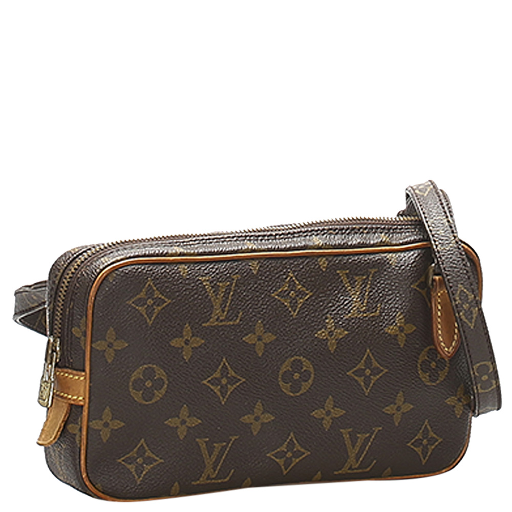 

Louis Vuitton Brown Monogram Canvas Marly Bandouliere Bag