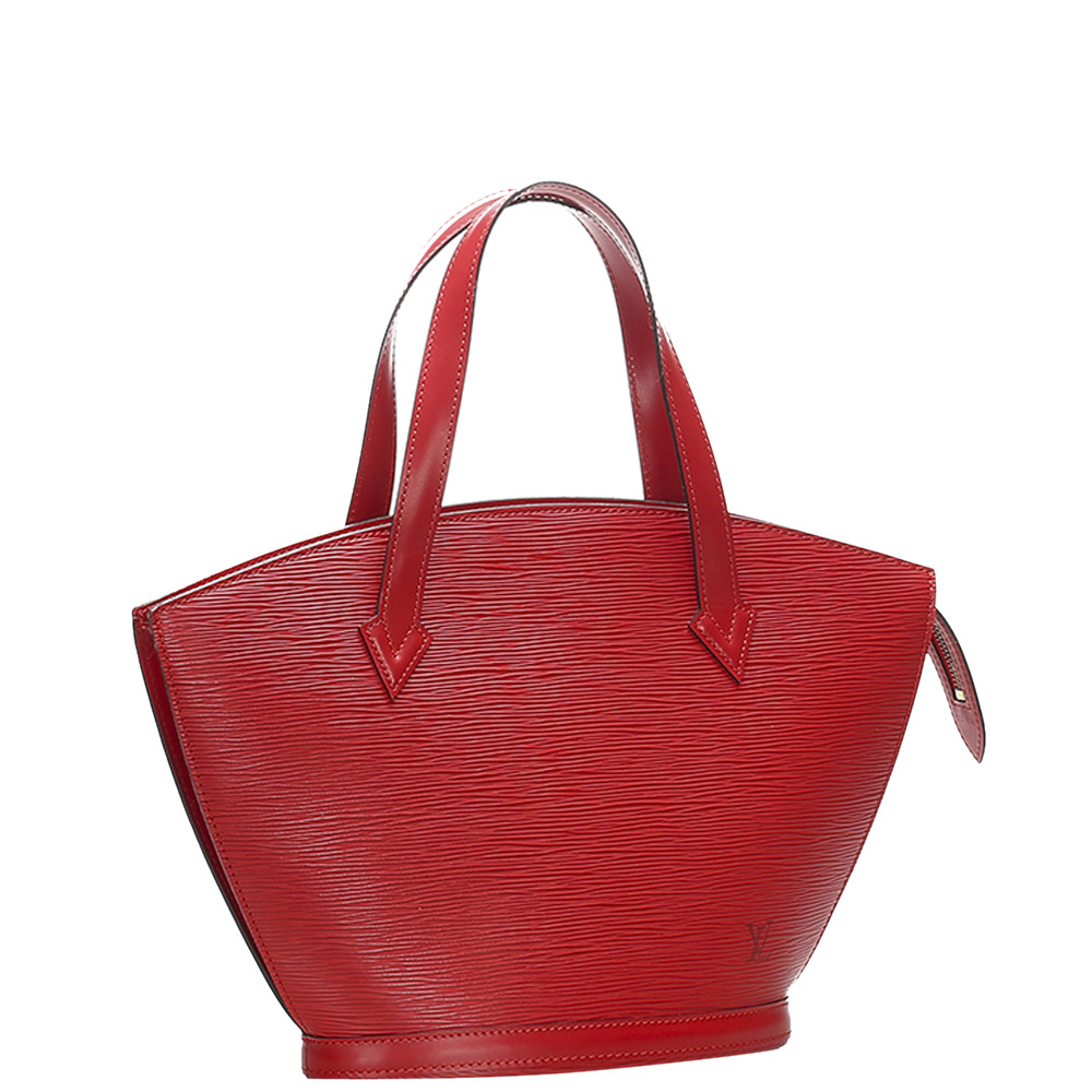 

Louis Vuitton Red Epi Leather Saint Jacques Long Strap PM Bag