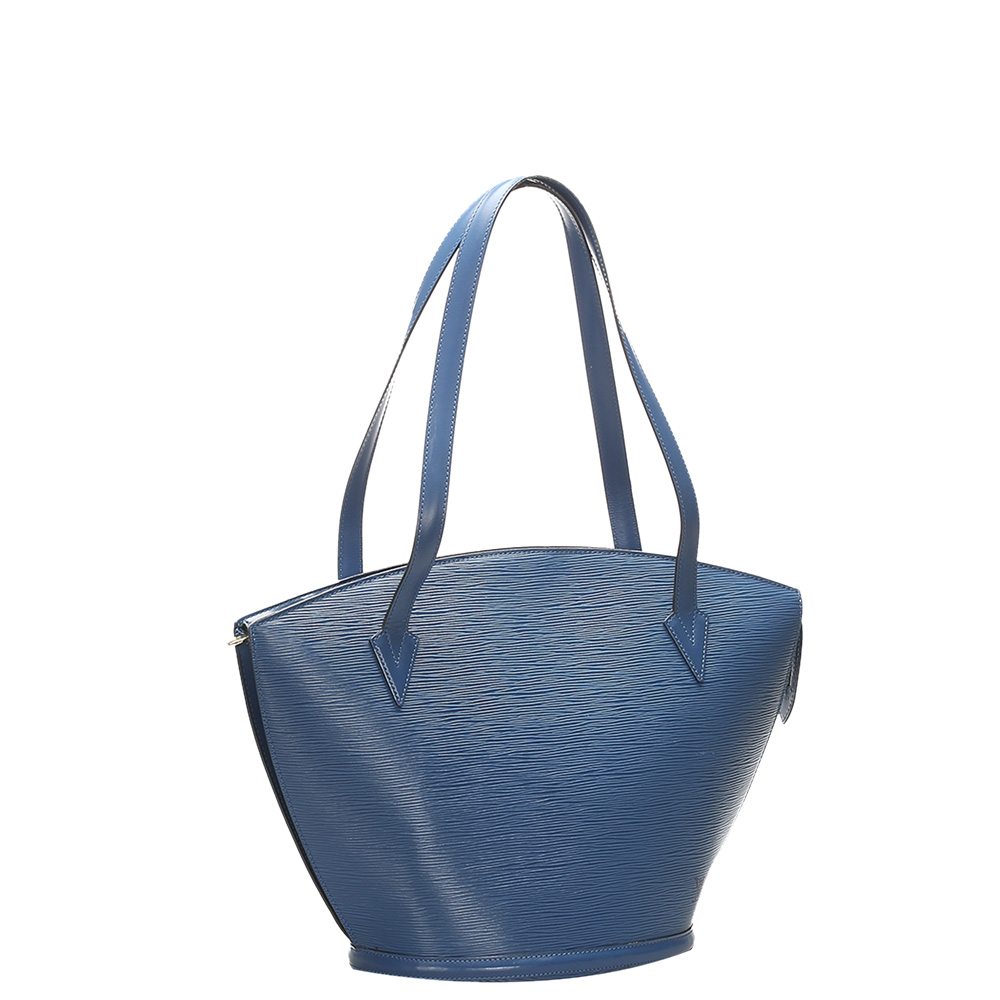 

Louis Vuitton Blue Epi Leather Saint Jacques Short Strap PM Bag