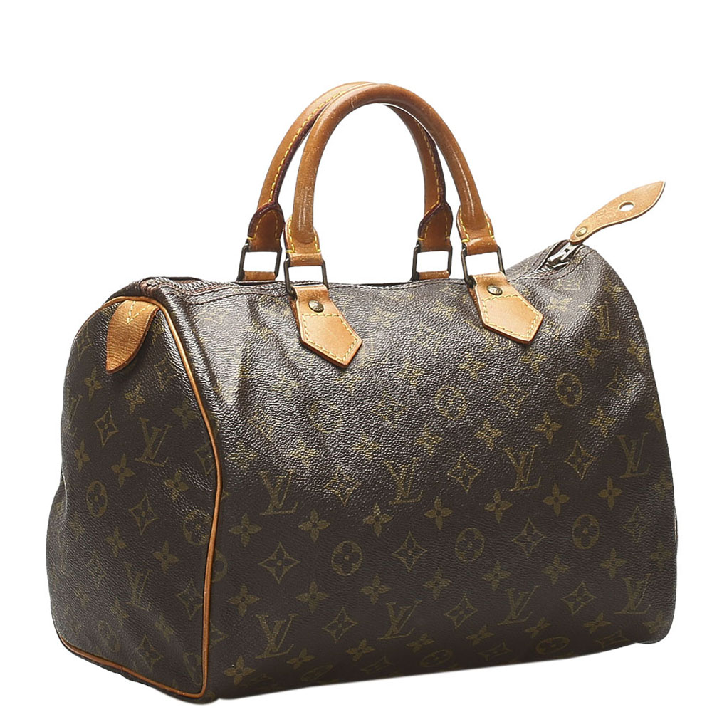 

Louis Vuitton Brown Monogram Canvas Speedy 30 Bag