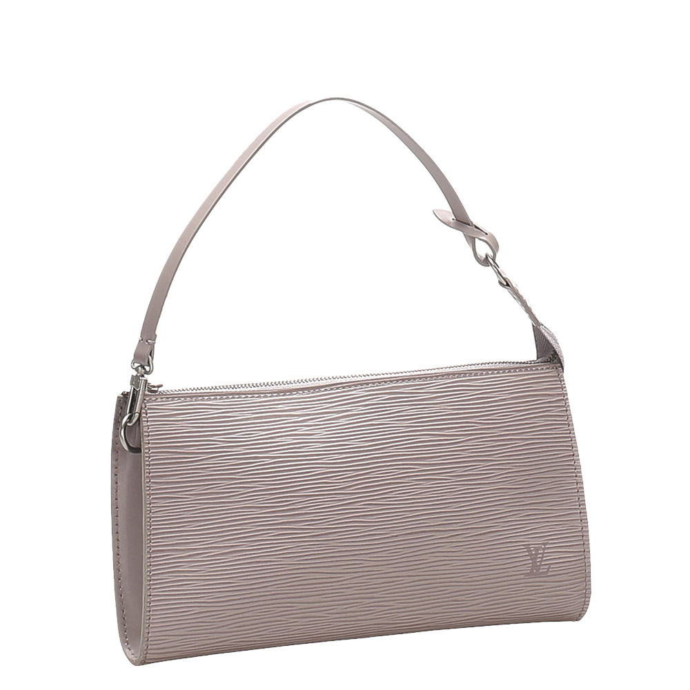 

Louis Vuitton Pink Epi Leather Pochette Accessoires Bag