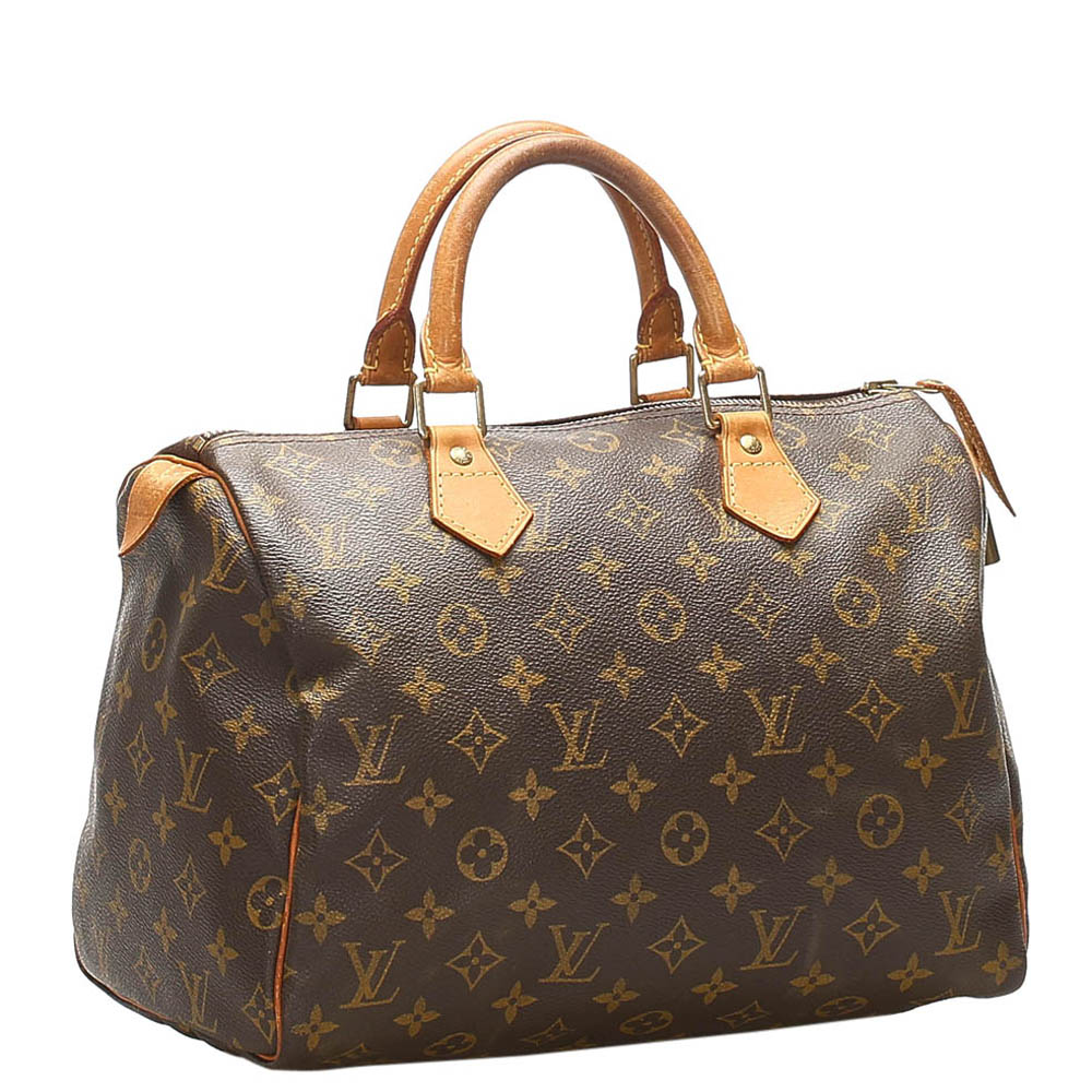 

Louis Vuitton Brown Monogram Canvas Speedy 30 Bag
