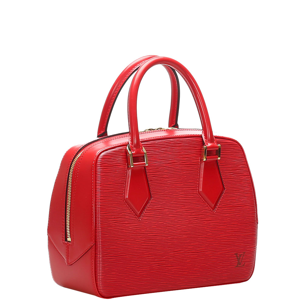 

Louis Vuitton Red Epi Leather Sablon Bag