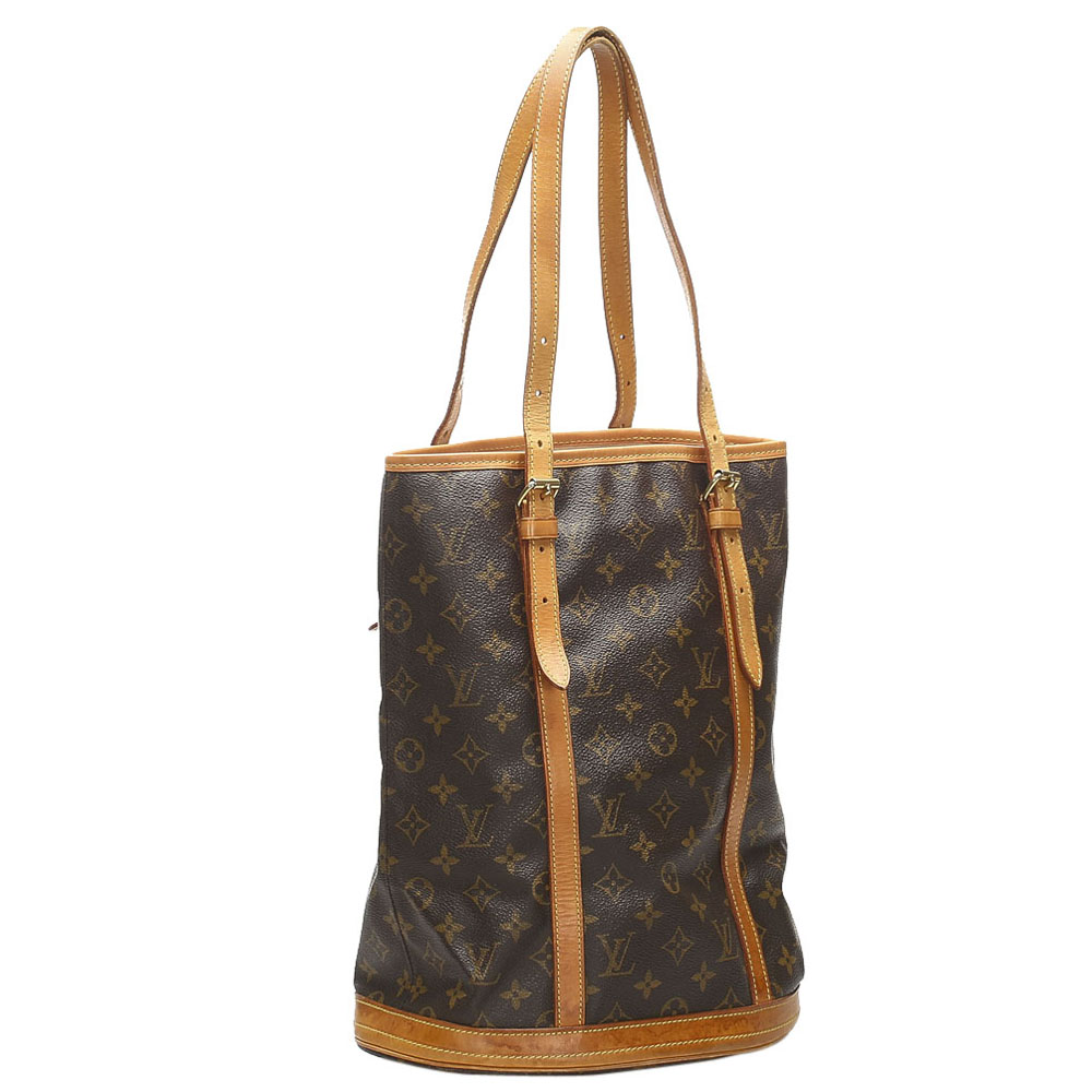 

Louis Vuitton Brown Monogram Canvas Bucket GM Bag