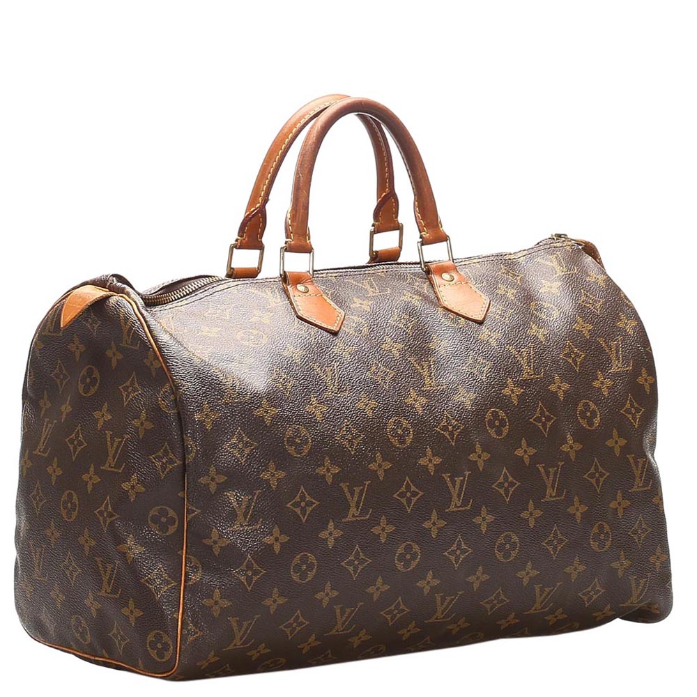 

Louis Vuitton Brown Monogram Canvas Speedy 40 bag