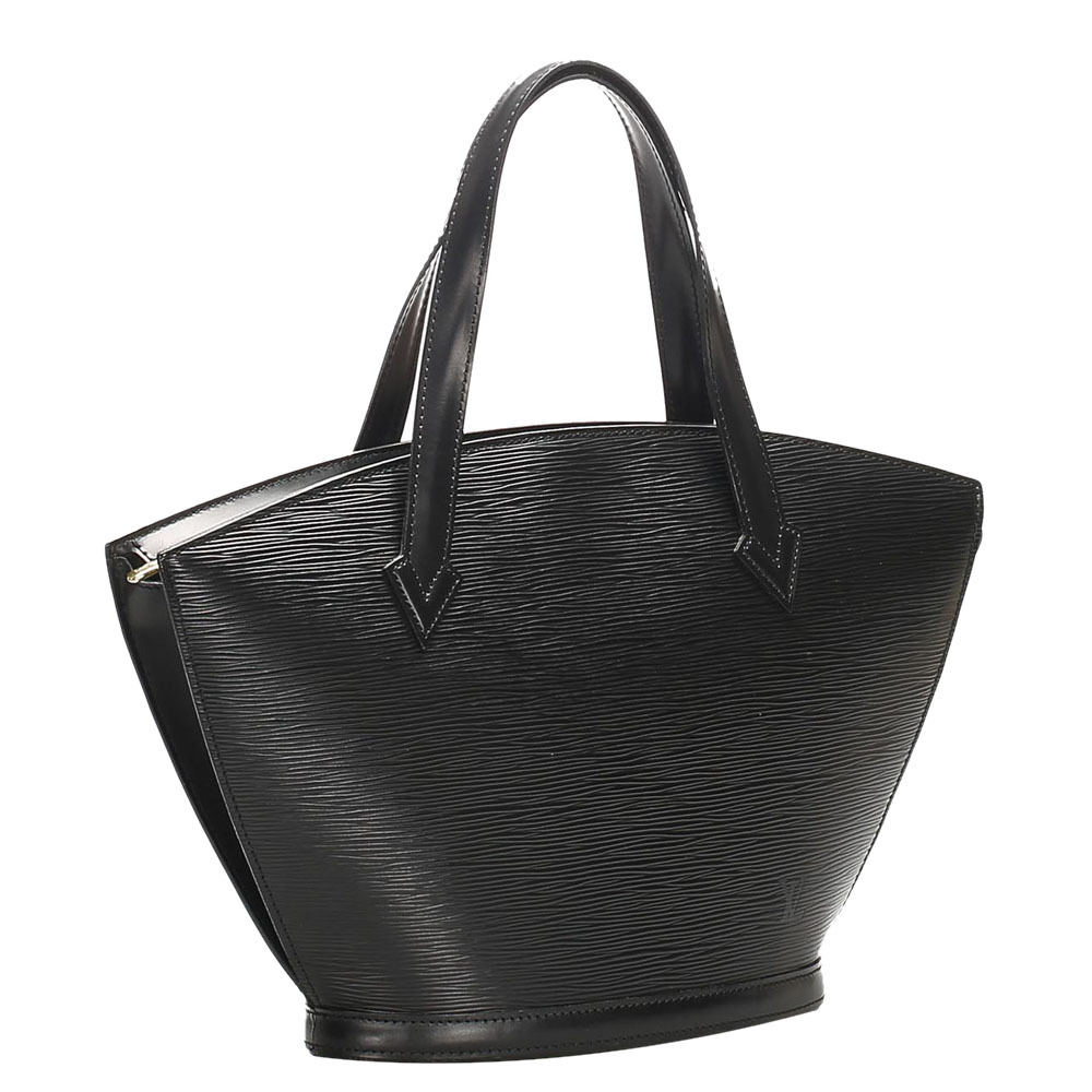 

Louis Vuitton Black Epi Leather Saint Jacques Short Strap PM Bag
