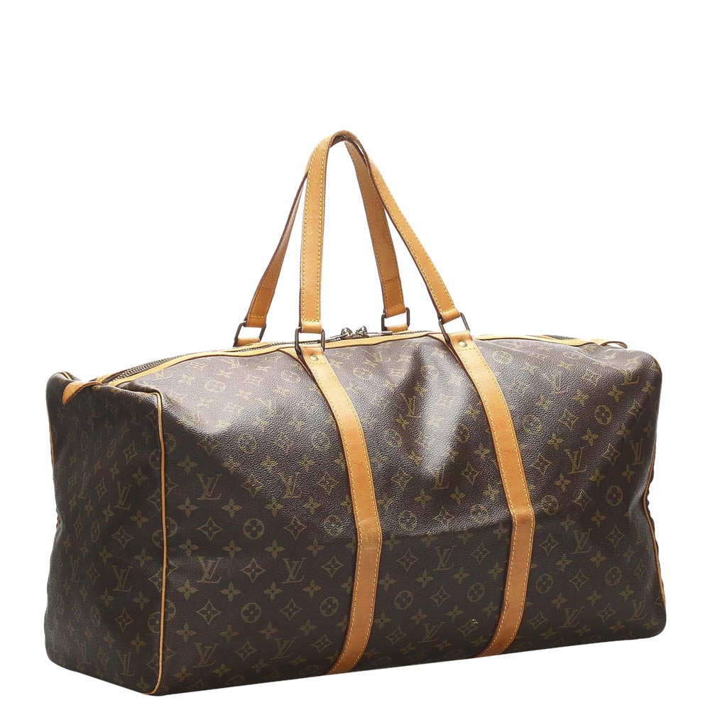 

Louis Vuitton Brown Monogram Canvas Sac Souple 55 Bag