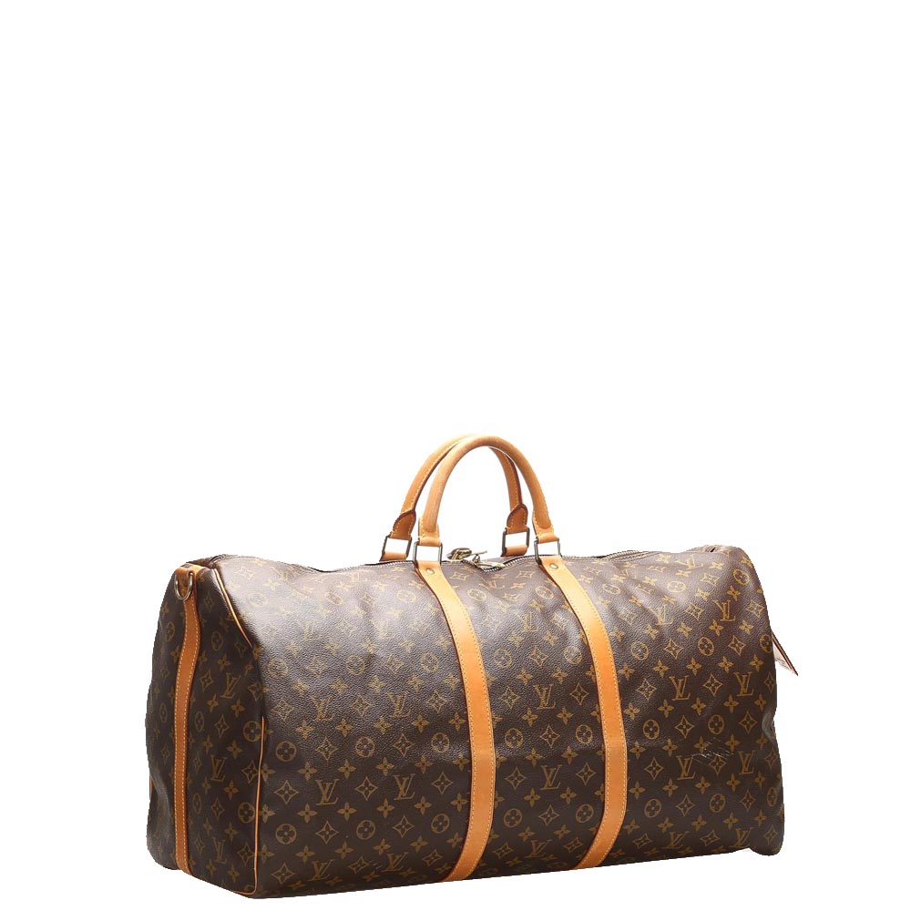 

Louis Vuitton Brown Monogram Canvas Keepall Bandouliere 60 Bag
