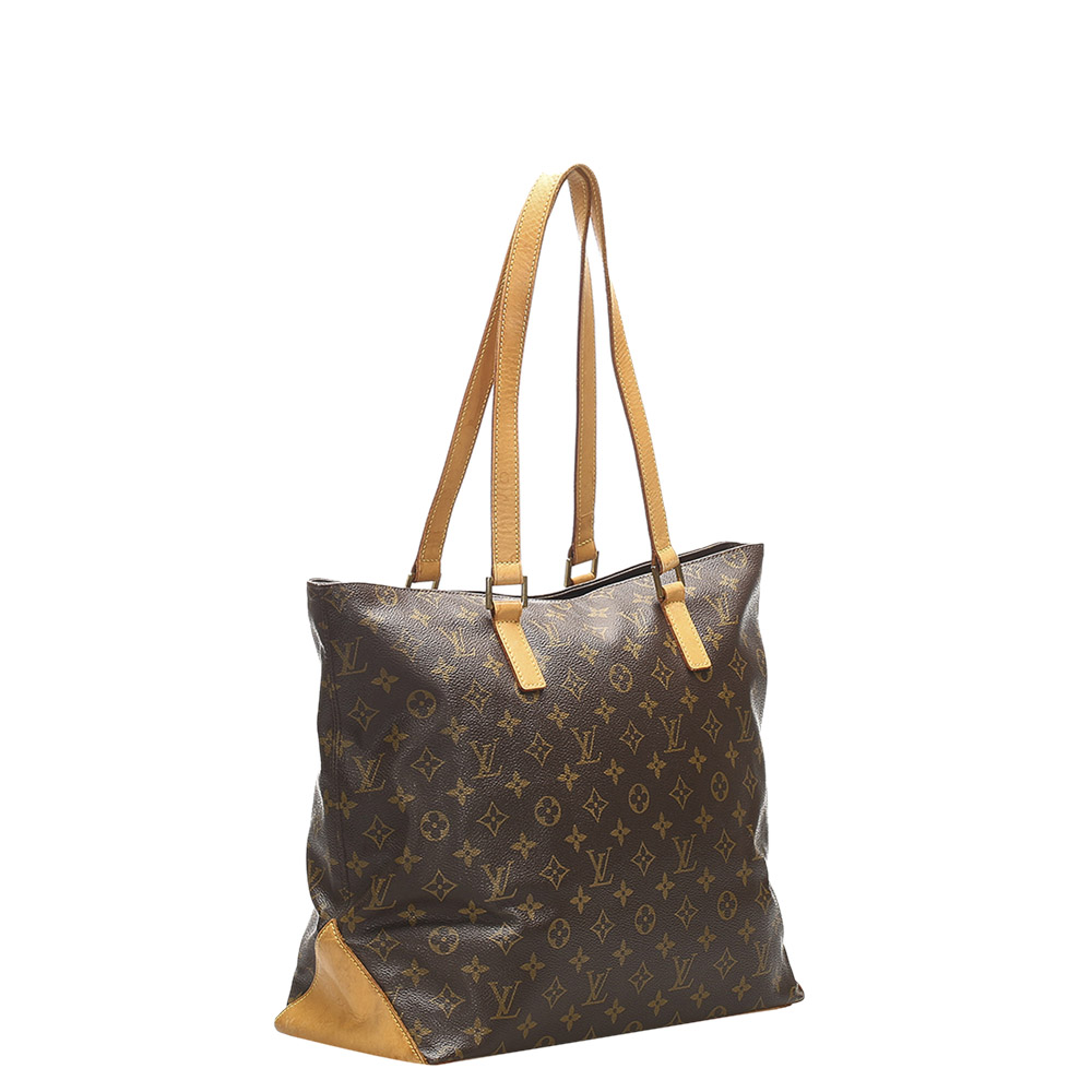 

Louis Vuitton Monogram Canvas Cabas Mezzo Bag, Brown