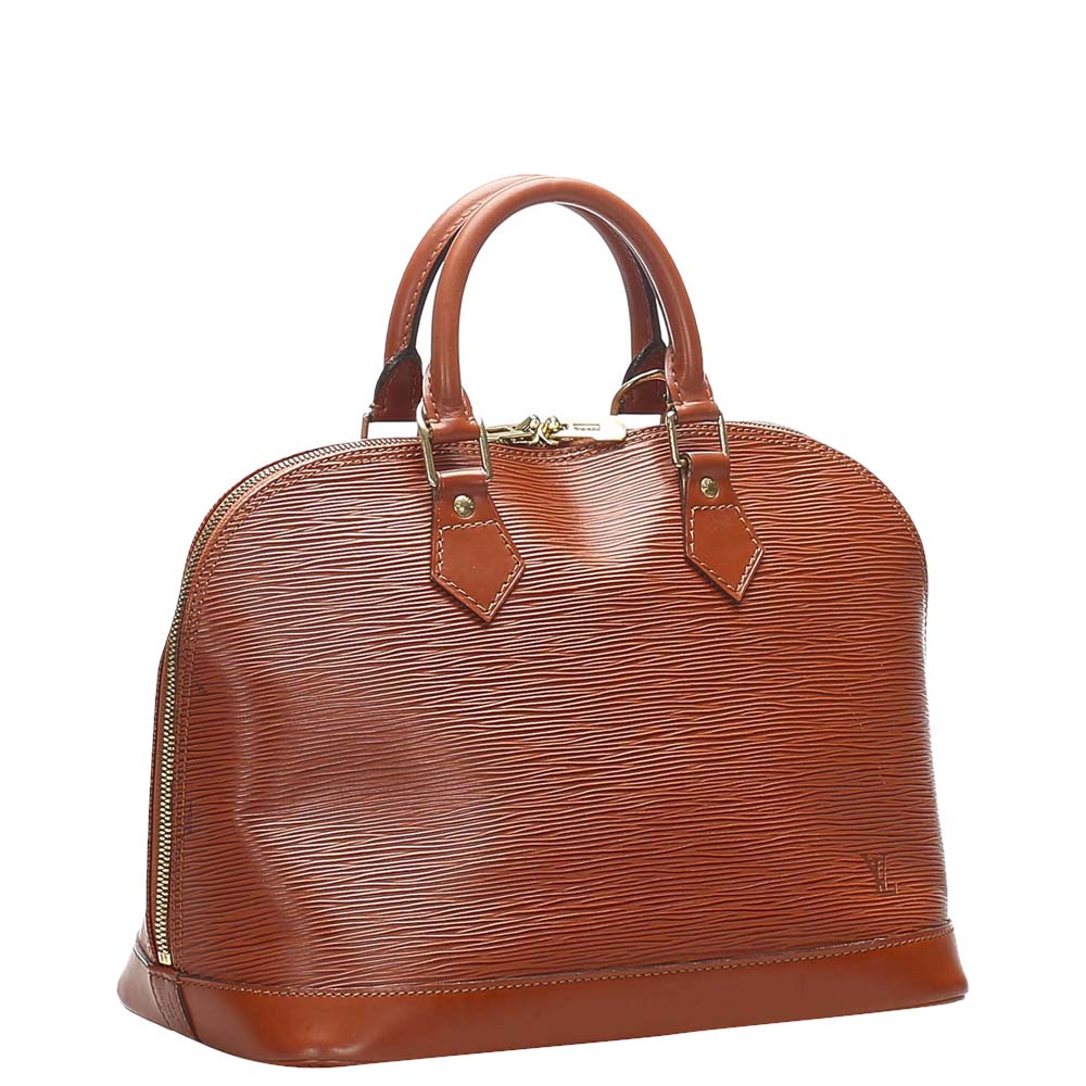 

Louis Vuitton Brown Epi Leather Alma PM bag