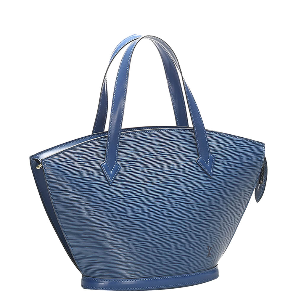 

Louis Vuitton Blue Epi Leather Saint Jacques Short Strap PM Bag