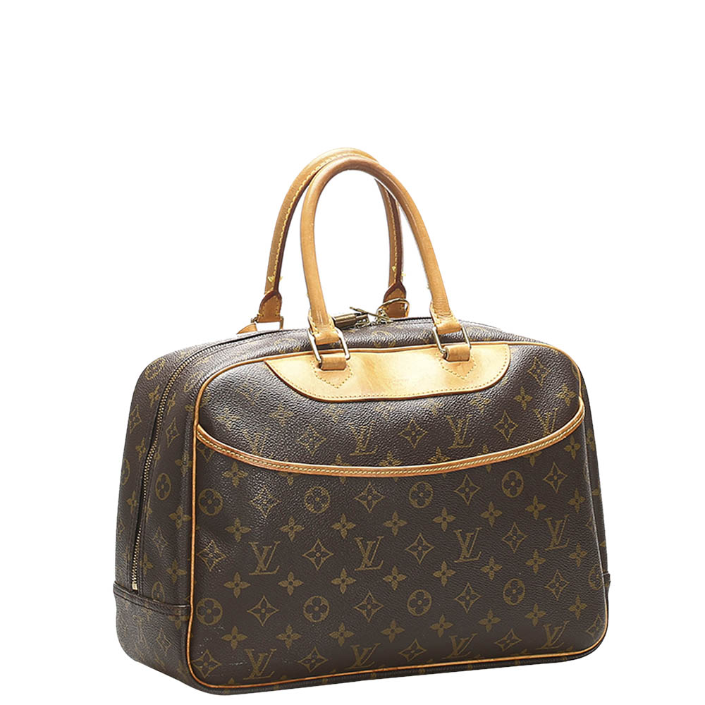 

Louis Vuitton Monogram Canvas Deauville Bag, Brown