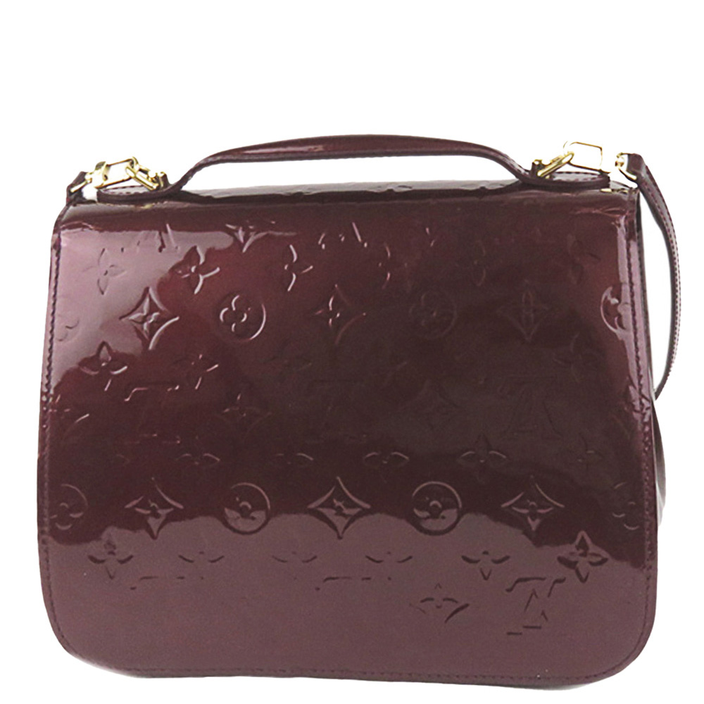 

Louis Vuitton Brown Monogram Vernis Mirada Bag, Purple